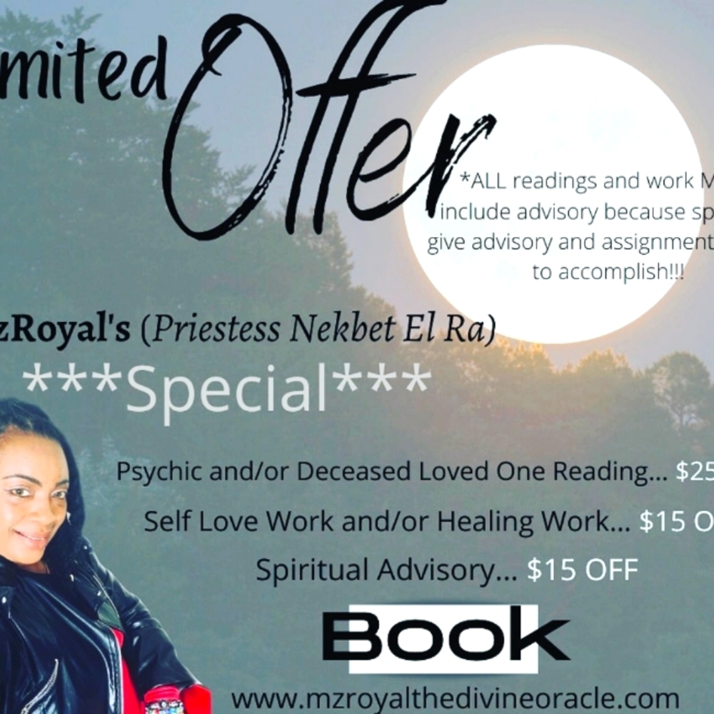 A chance in a lifetime that'll change you life in precise and accurate readings!